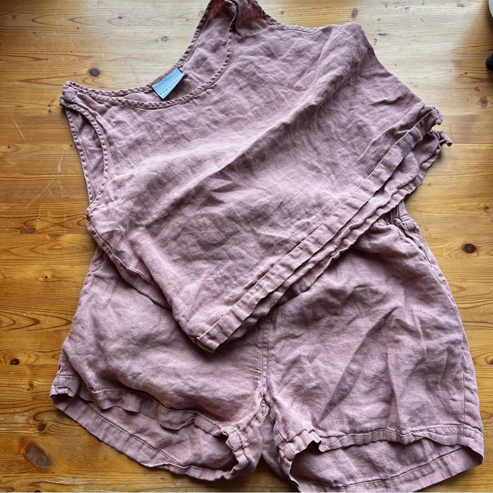 Parachute Linen Pajamas Set S/M